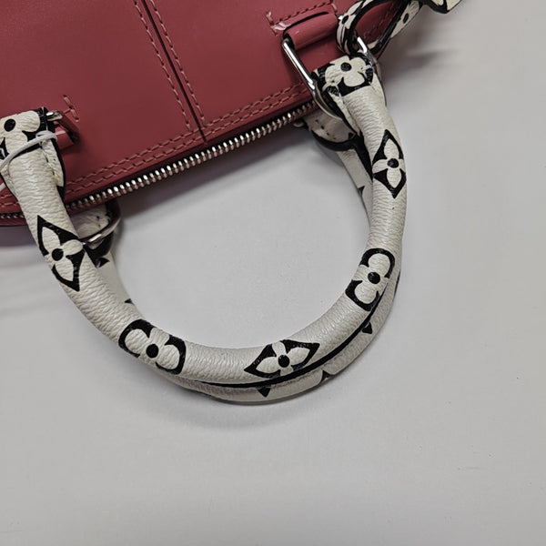 ALMA BB Monogram Patent Leather Pink