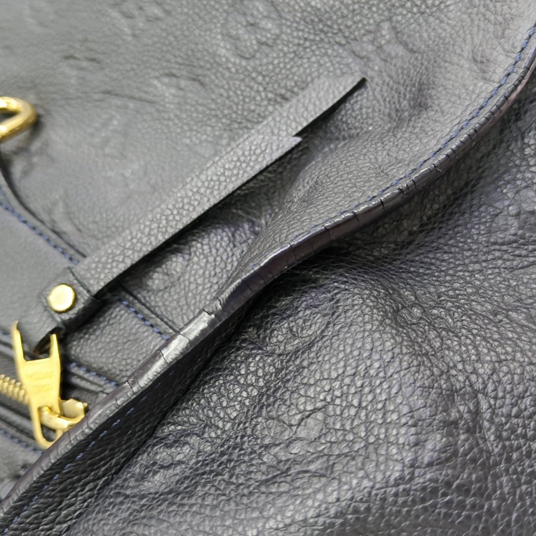LUMINEUSE Monogram Calfskin Black