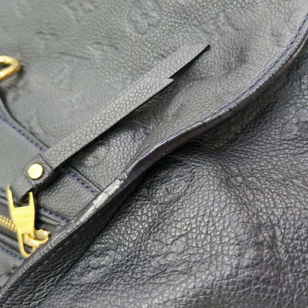 LUMINEUSE Monogram Calfskin Black