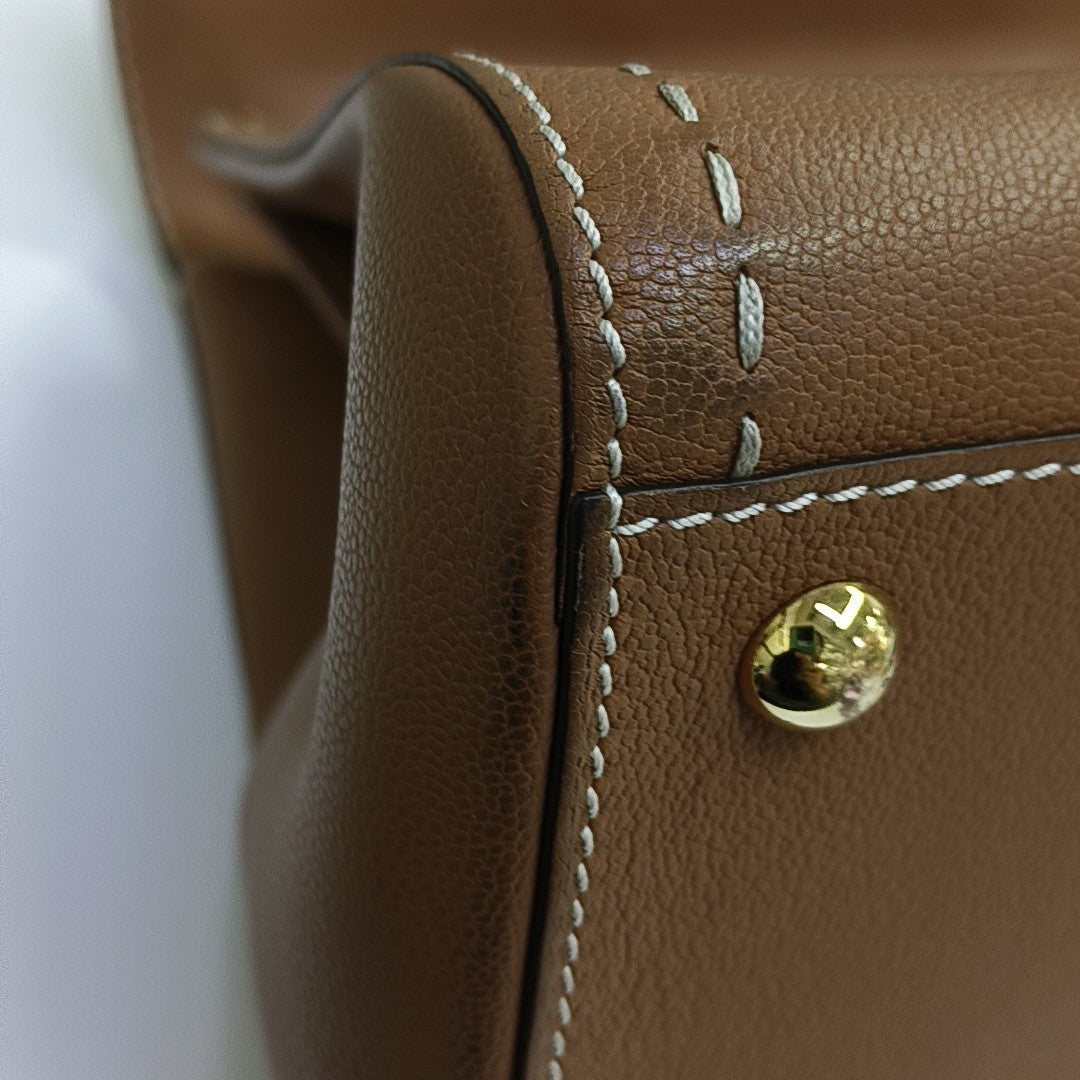 Brillant Medium Calfskin Brown