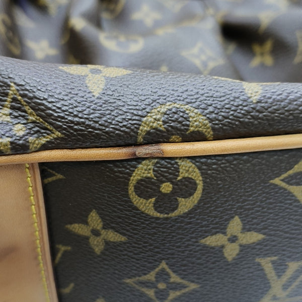 VINTAGE BOETIE PM Monogram Coated Canvas Brown