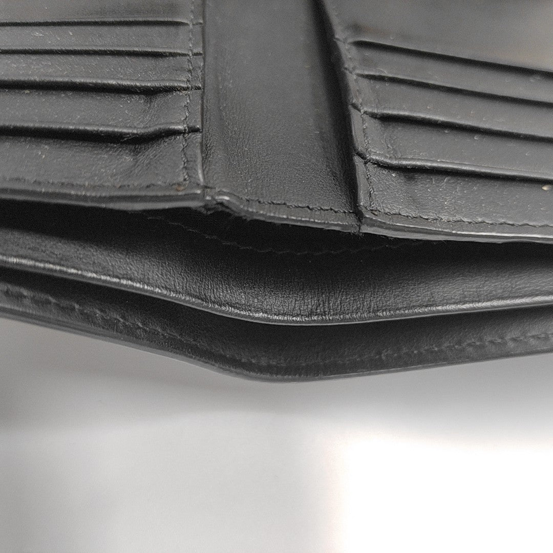 Calfskin Wallet Black