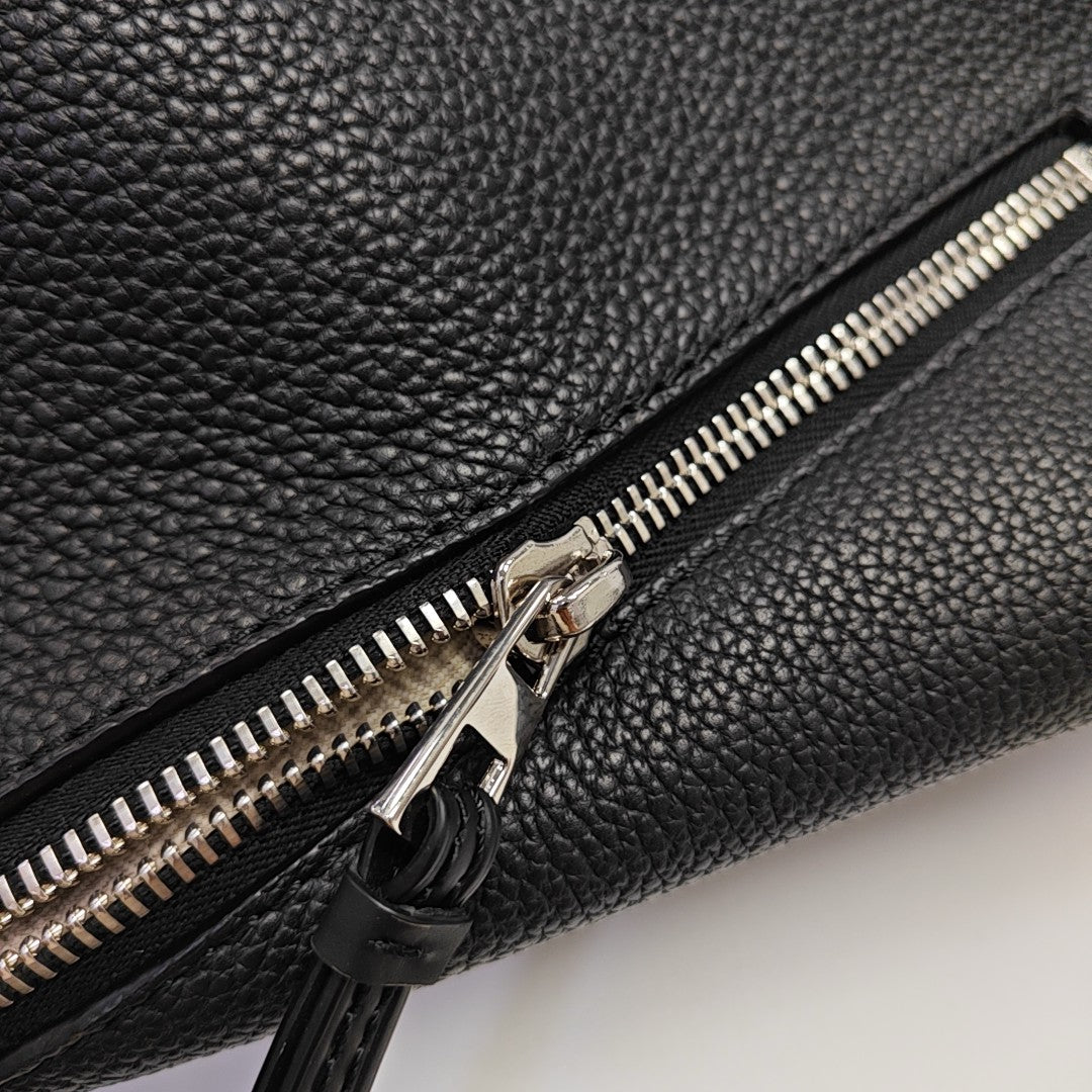 Puzzle Large Calfskin Black