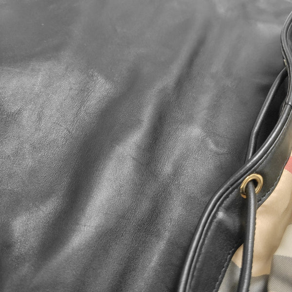 Nylon Shoulder Bag Black