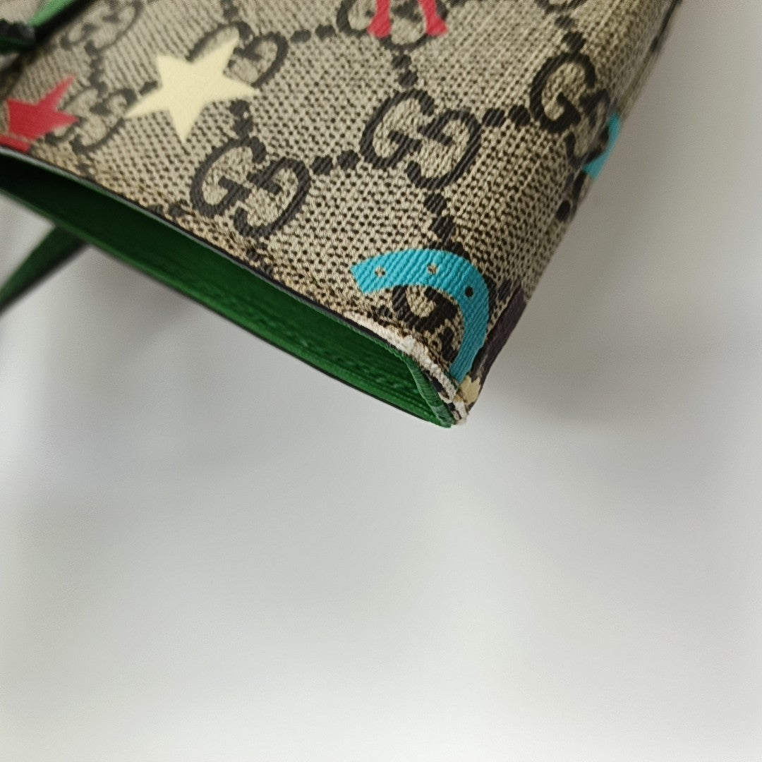 GG Imprime Coated Canvas Beige