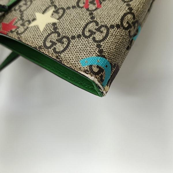 GG Imprime Coated Canvas Beige