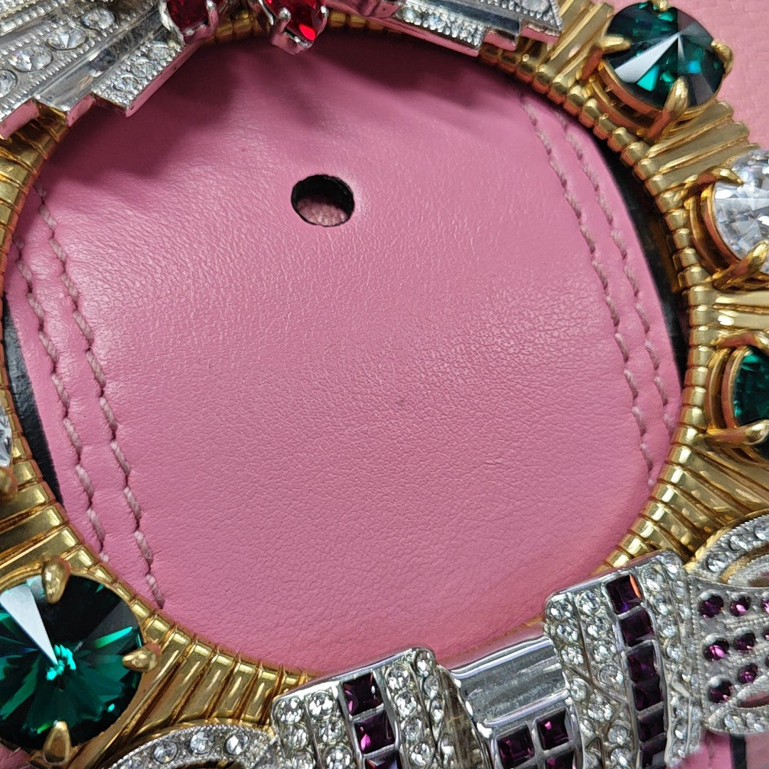 Miu Lady Calfskin Pink