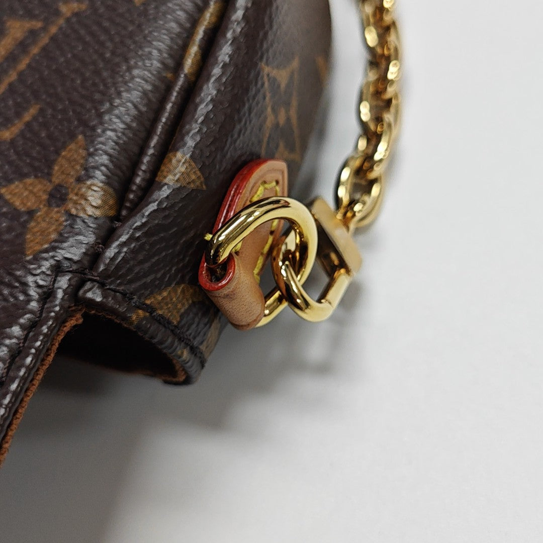 IVY Monogram Coated Canvas Brown