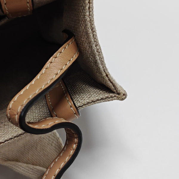 Woody Mini Fabric Beige