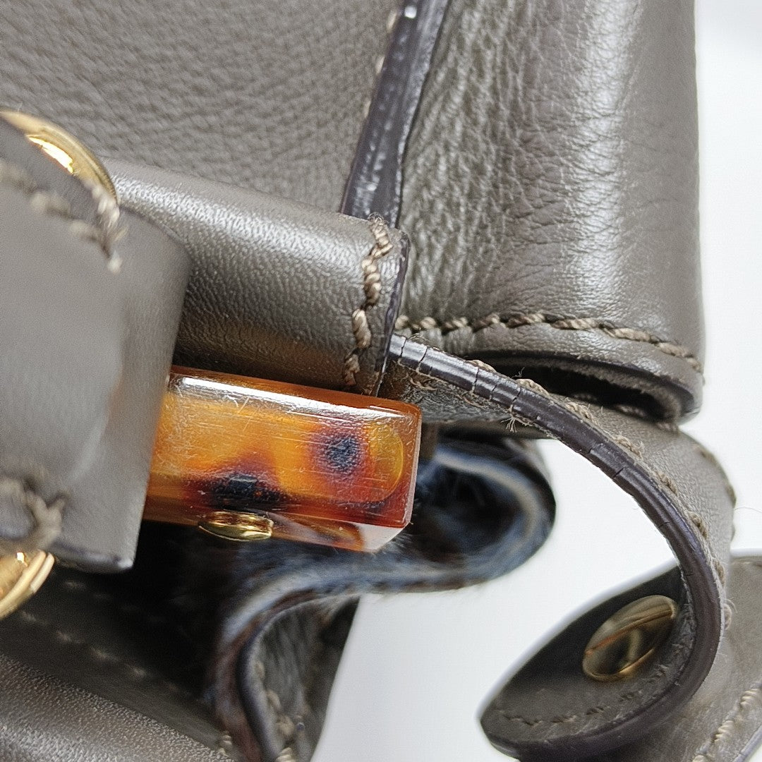 Peekaboo Medium Calfskin Gray