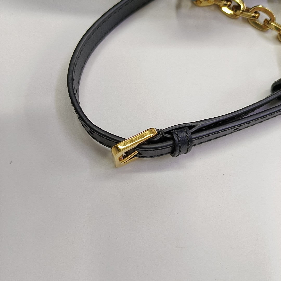 C'est Dior Medium Oblique Canvas Blue