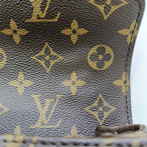 MÉTIS EAST WEST Monogram Coated Canvas Brown