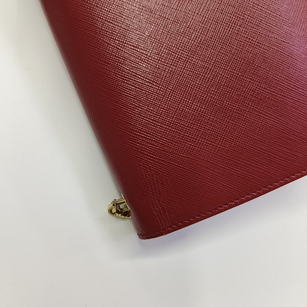 Ginny Calfskin Red