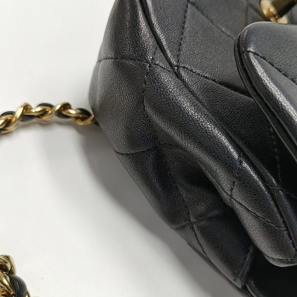 CLASSIC FLAP Mini Quilted Lambskin Black