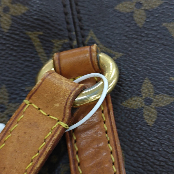 TOTALLY Monogram Coated Canvas Brown