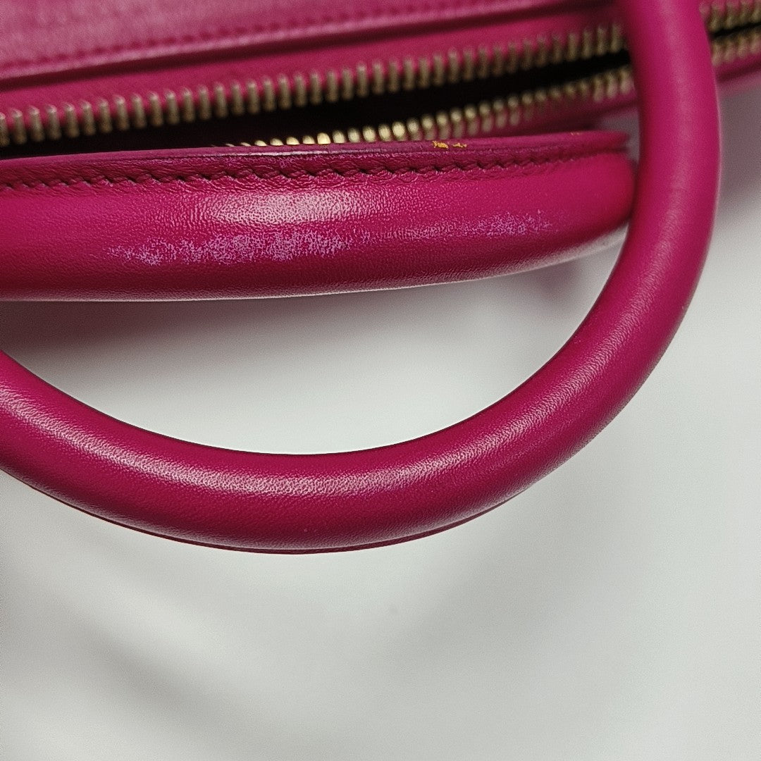 DUFFLE Calfskin Red