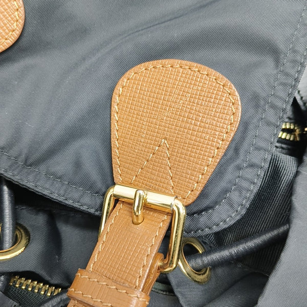 The Rucksack Medium Nylon Black