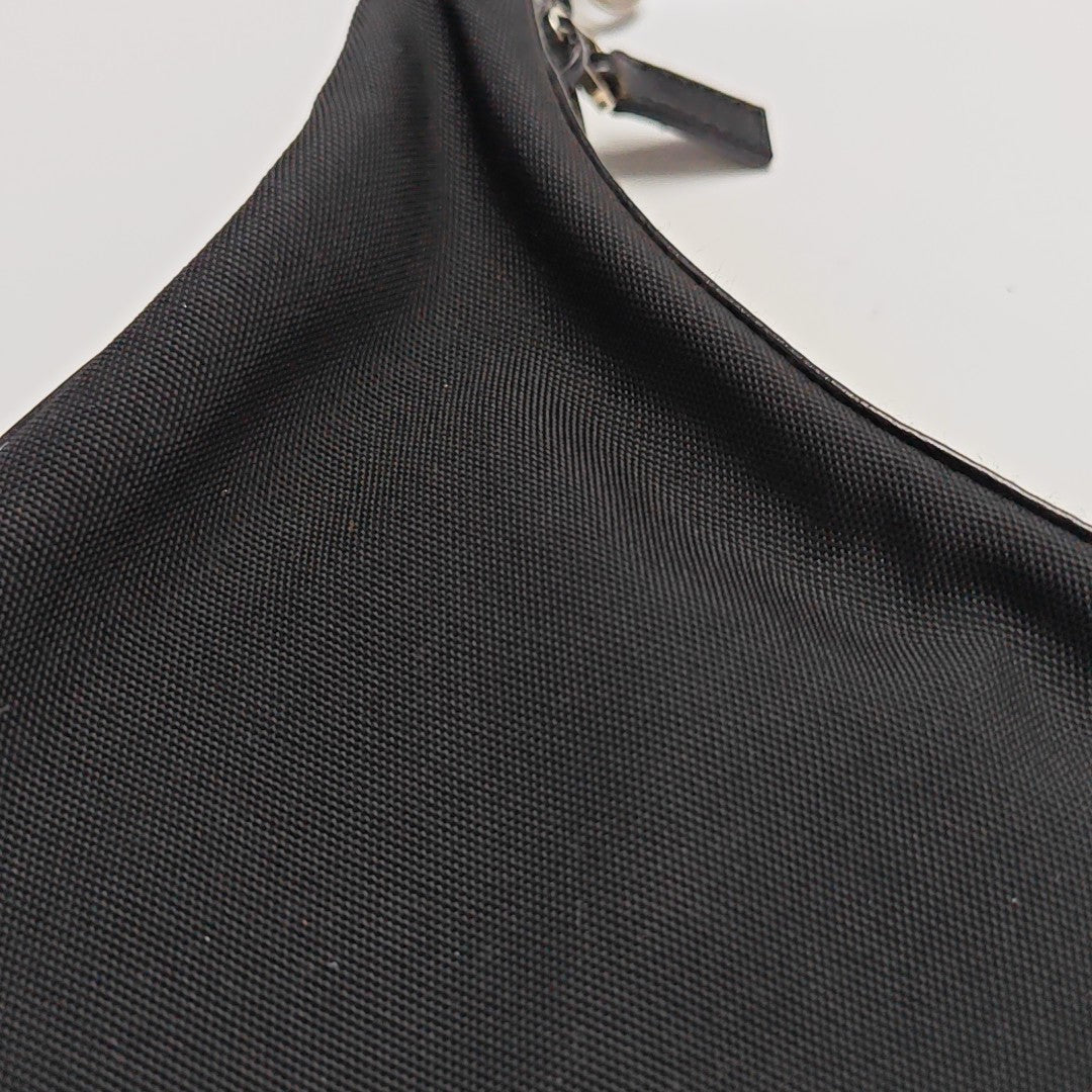 Canvas Shoulder Bag Black