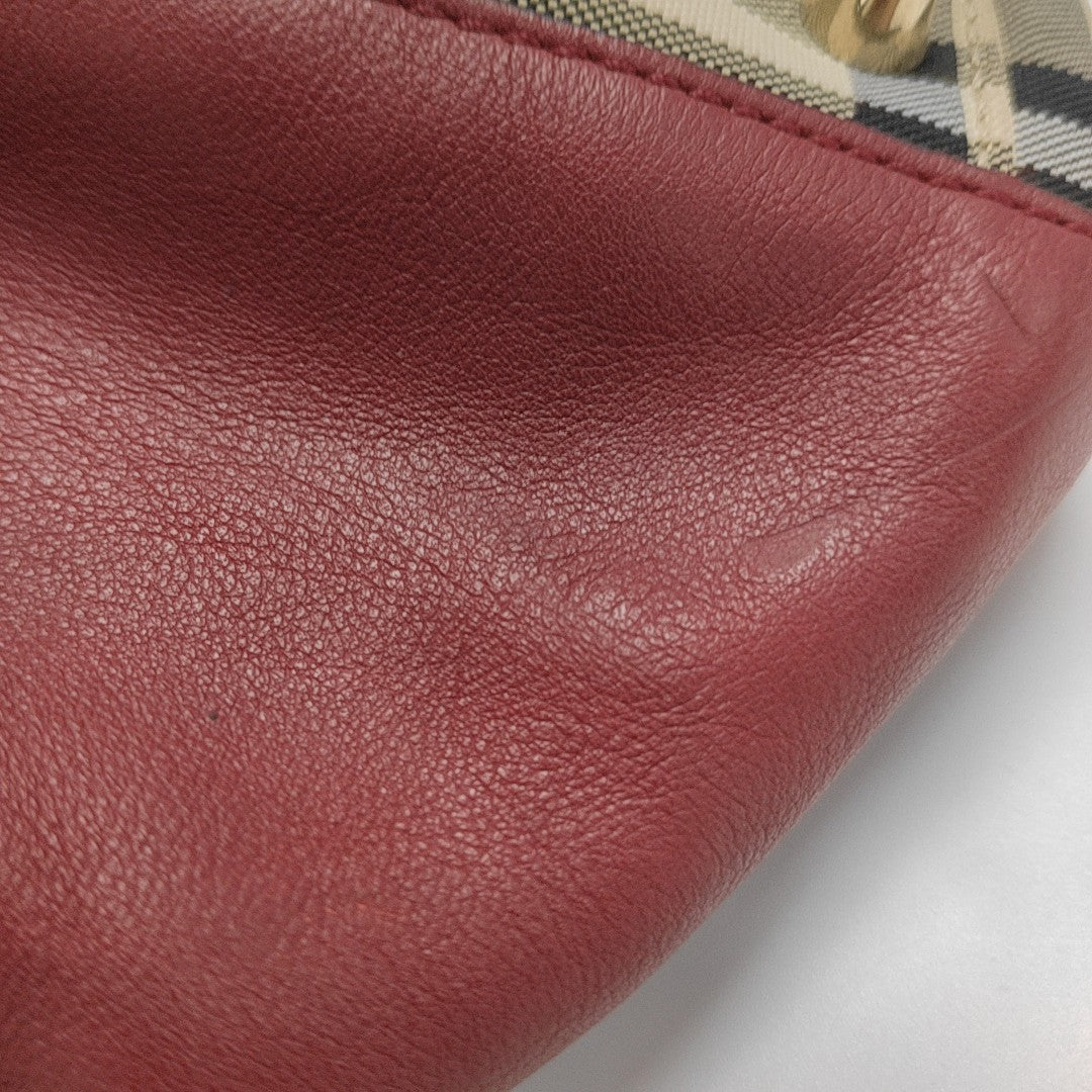 Coated Canvas Tote Bag Beige