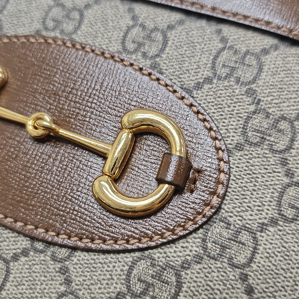 Horsebit 1955 Mini Coated Canvas Beige