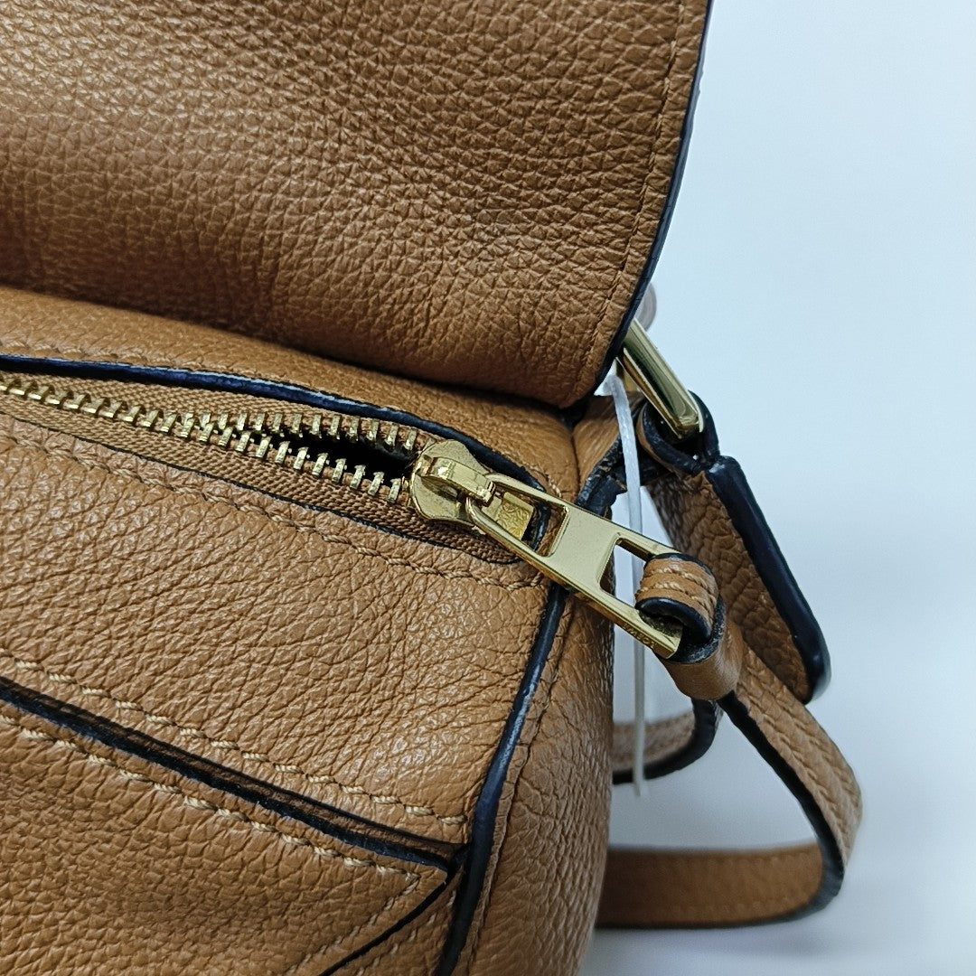 Puzzle Mini Calfskin Brown