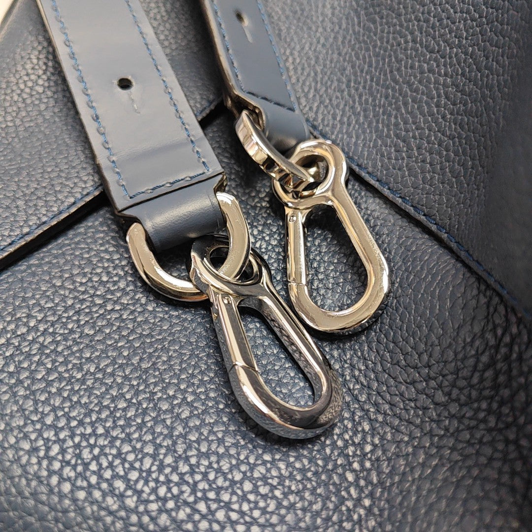 Puzzle Large Calfskin Blue