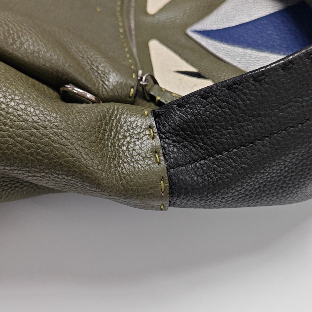 Monster Calfskin Green