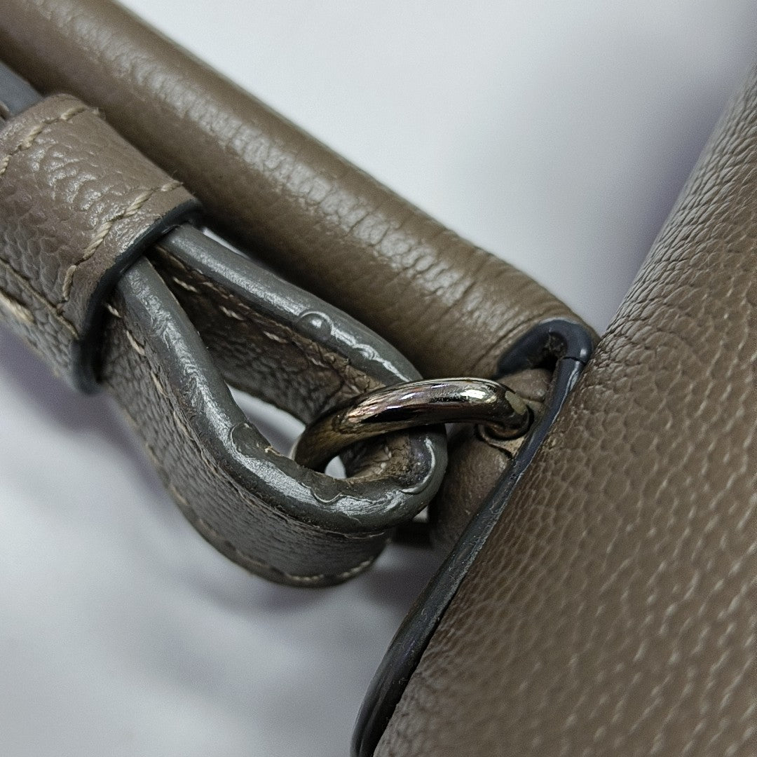 Brillant Mini Calfskin Gray