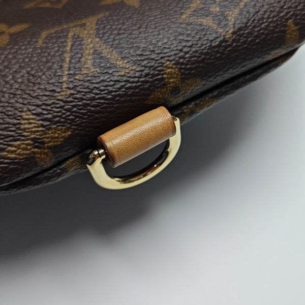 BUMBAG Monogram Coated Canvas Brown