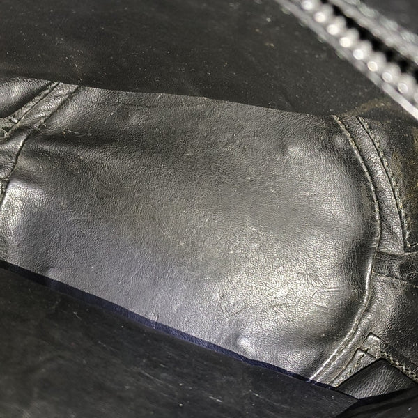 Suede Shoulder Bag Black