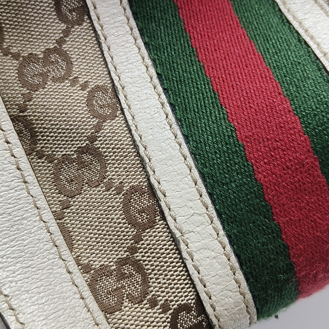 Monogram Canvas Tote Bag Brown