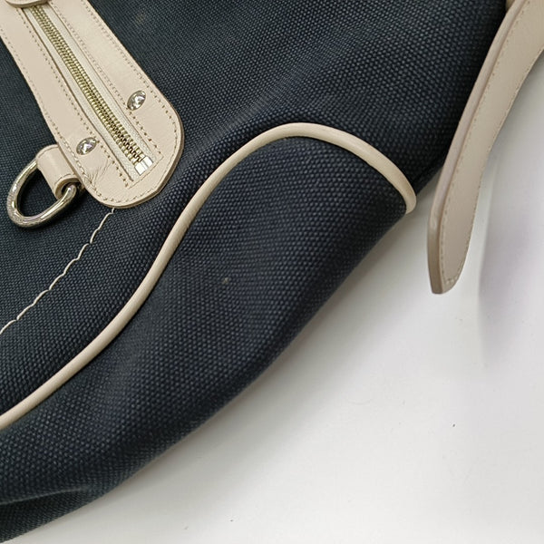 Canvas Shoulder Bag Black