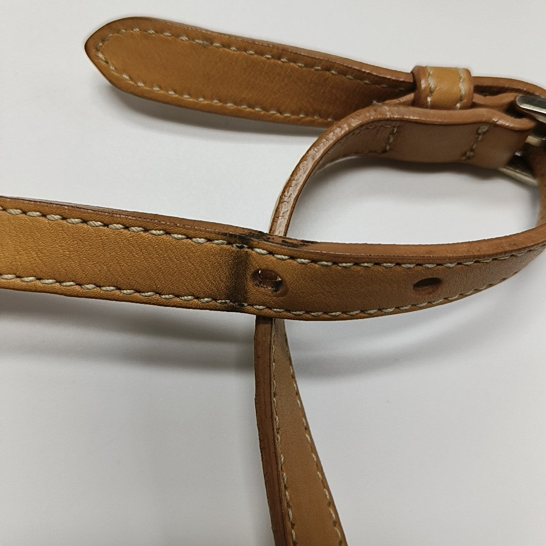 Calfskin Shoulder Bag Yellow
