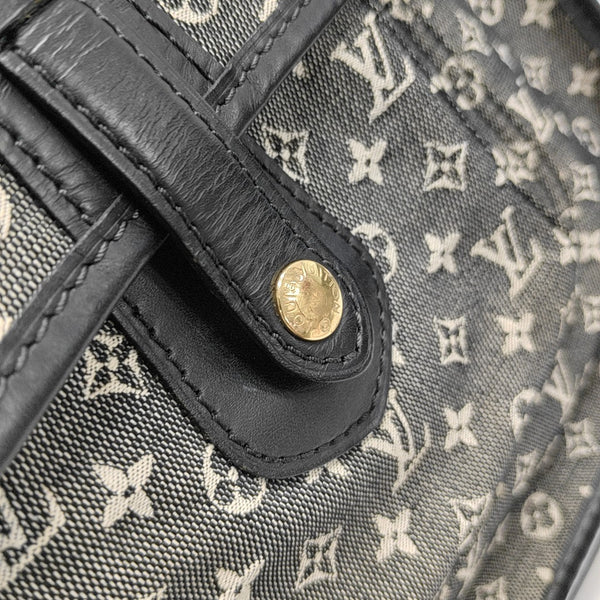 MARY KATE Monogram Canvas Gray