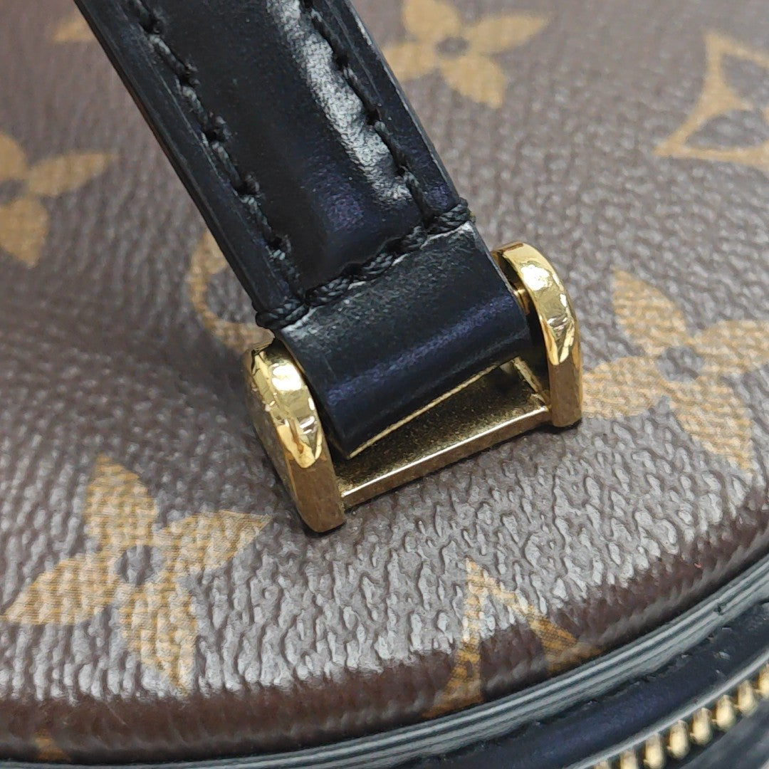 CANNES PM Monogram Coated Canvas Brown