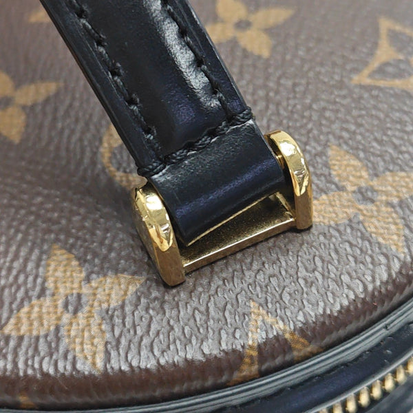 CANNES PM Monogram Coated Canvas Brown