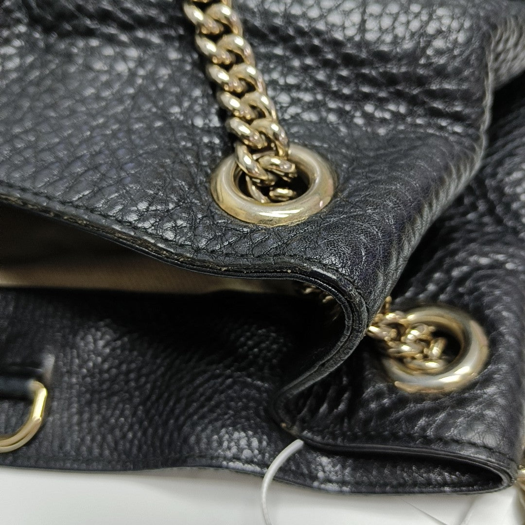 Soho Large Calfskin Black
