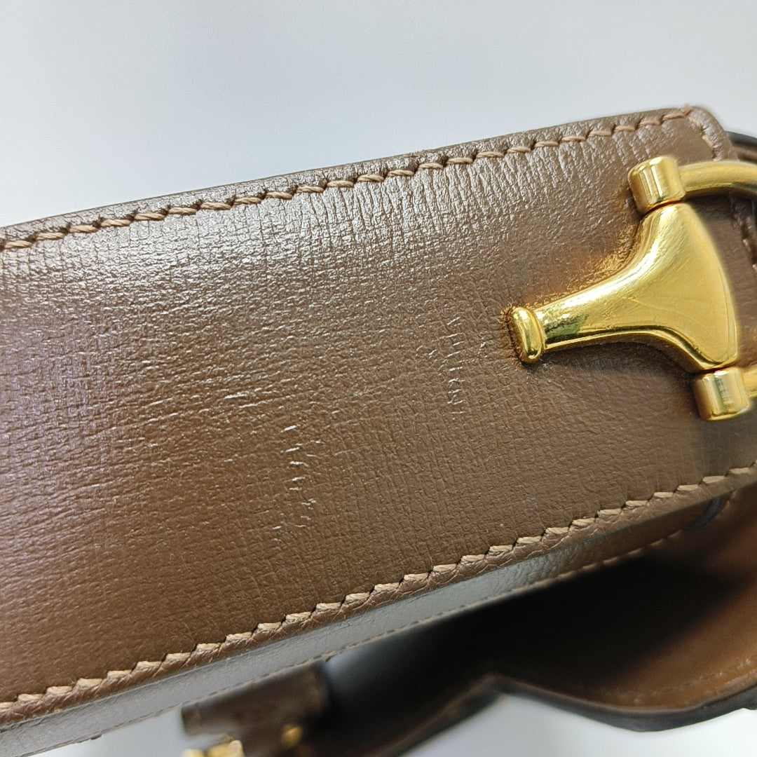Horsebit 1955 Mini Coated Canvas Beige