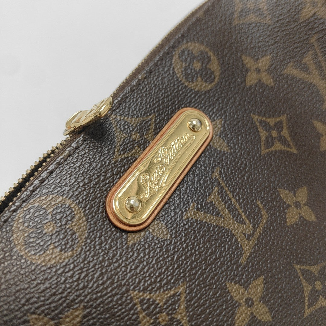 EVA Monogram Coated Canvas Brown