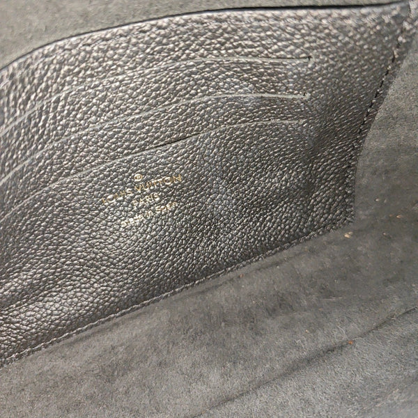 IVY Monogram Calfskin Black