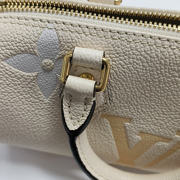 PAPILLON PM Monogram Calfskin White