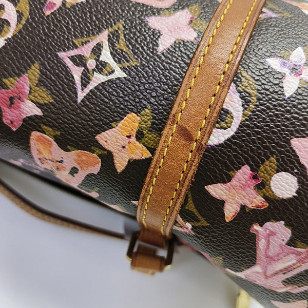 PAPILLON 30 Monogram Coated Canvas Brown