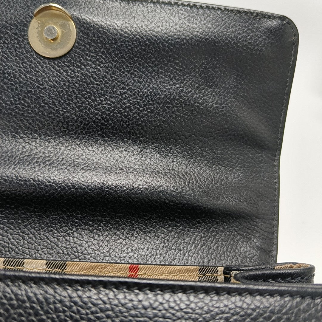 Calfskin Shoulder Bag Black
