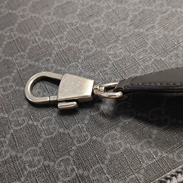 Retro Medium Monogram Coated Canvas Black