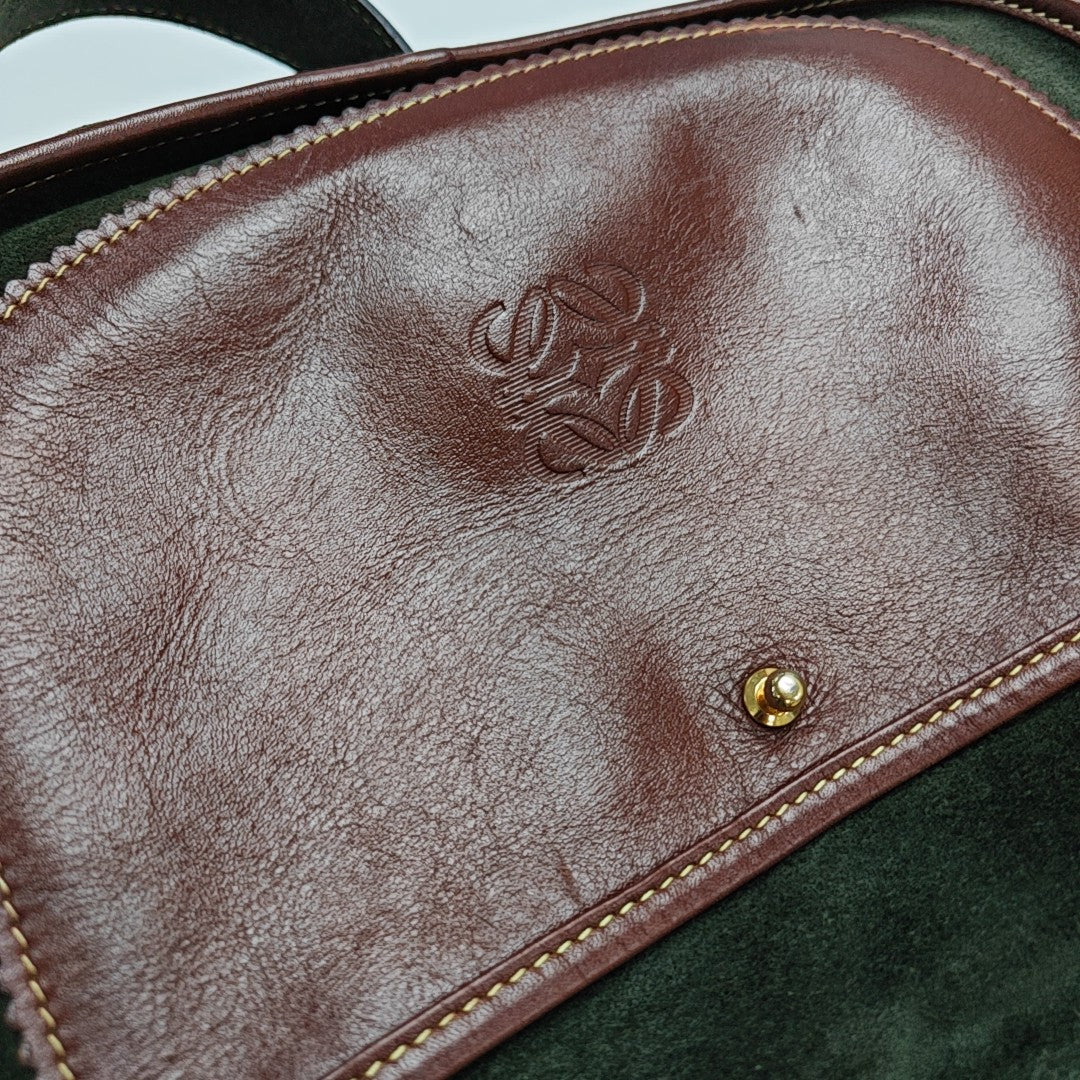 Suede Shoulder Bag Multicolor