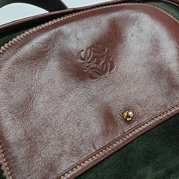 Suede Shoulder Bag Multicolor