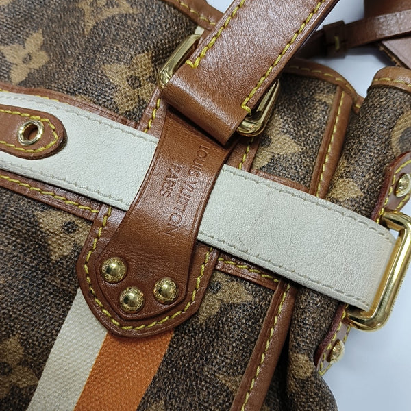 Monogram Coated Canvas Brown