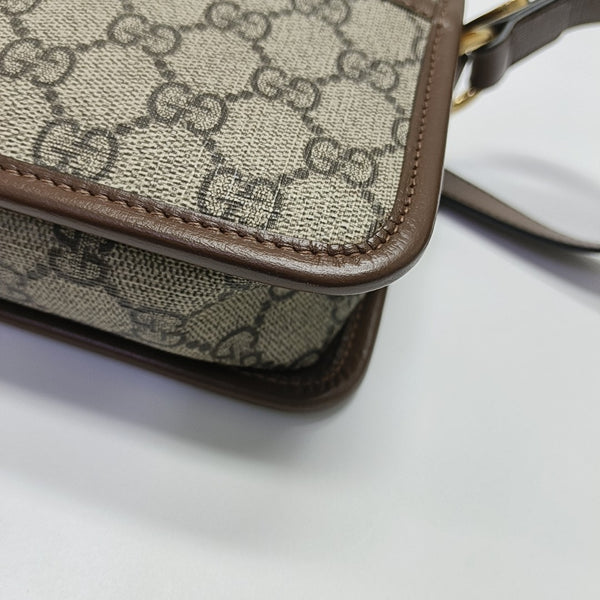 Bree Monogram Coated Canvas Beige