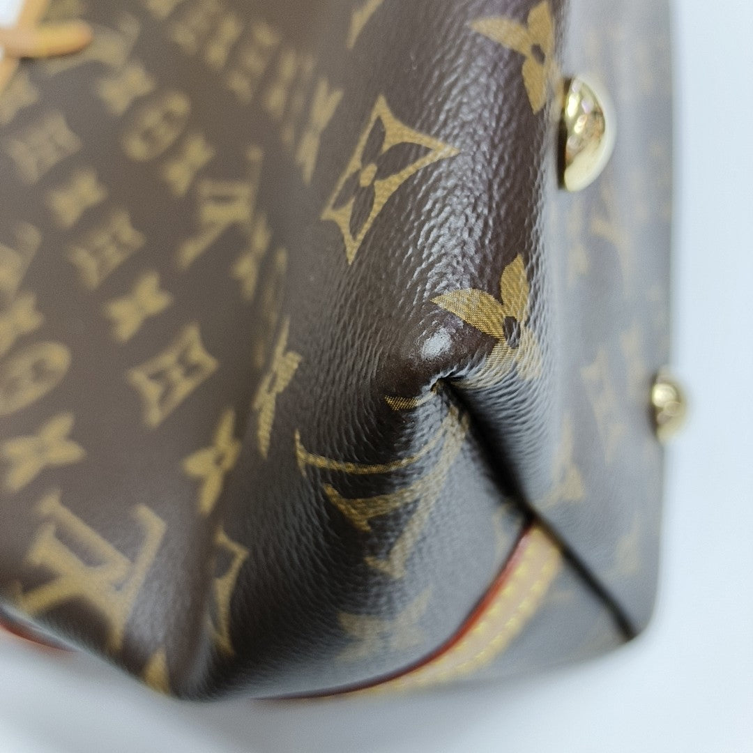 CARRYALL PM Monogram Coated Canvas Brown