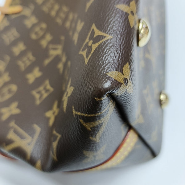 CARRYALL PM Monogram Coated Canvas Brown